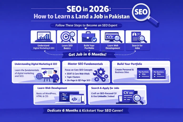 SEO in 2026: How to Learn and Land a Job in Pakistan